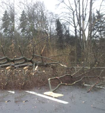 Image d'illustration pour Dépression Qumaira - vents forts - graves inondations en Bretagne